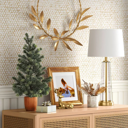 Medium Flocked Artificial Christmas Tree