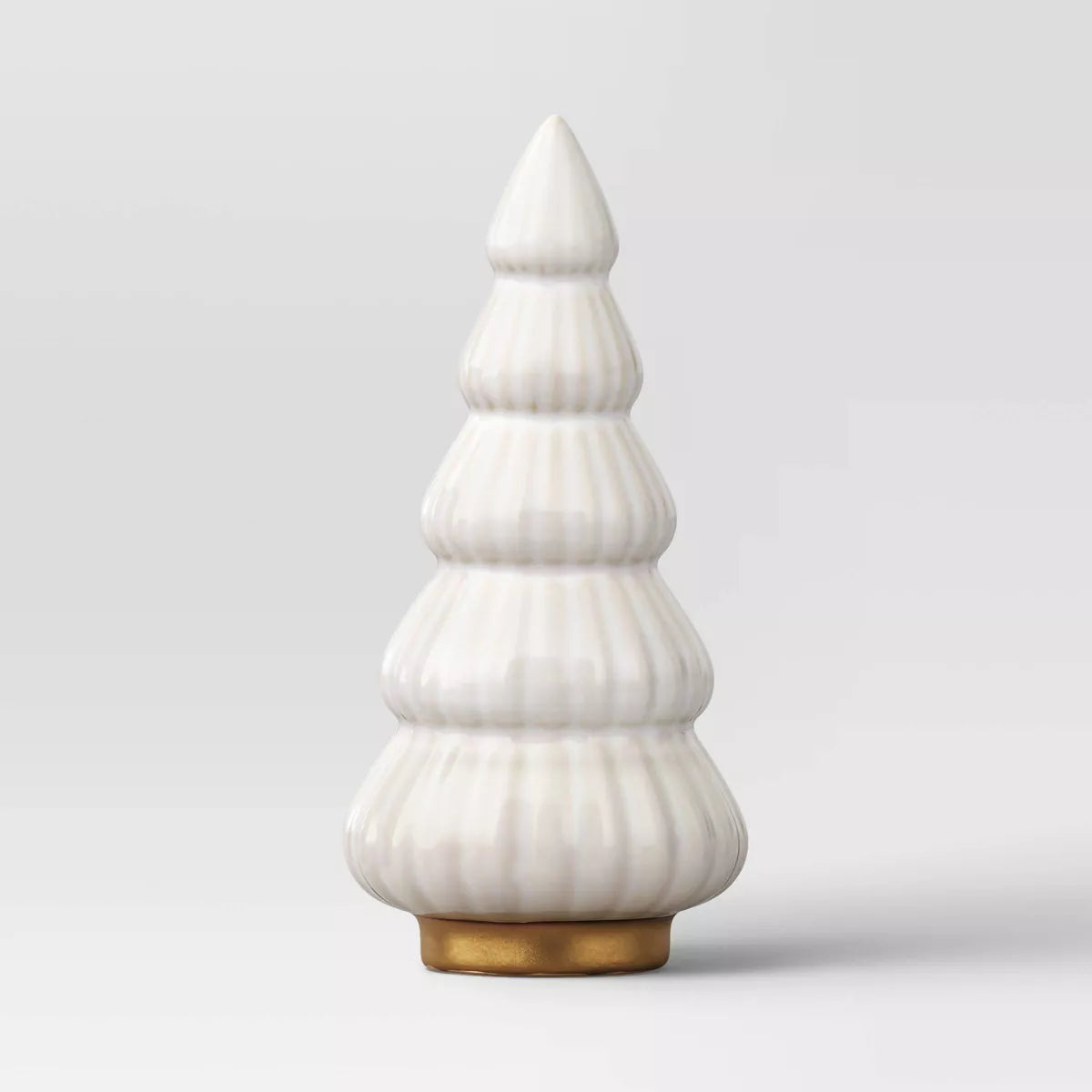 Medium Scalloped Ceramic Decorative Tree